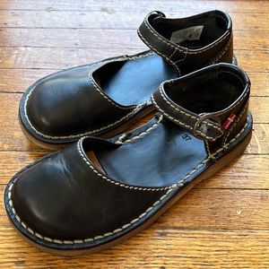 Duckfeet Mols Mary Jane Sandals - Size 37/ US 7 - Slate Gray